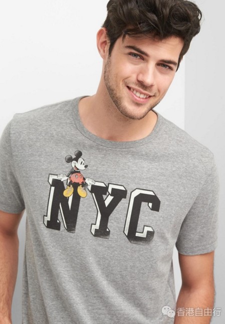 香港购物：潮男必备！GAP 最新男款T恤