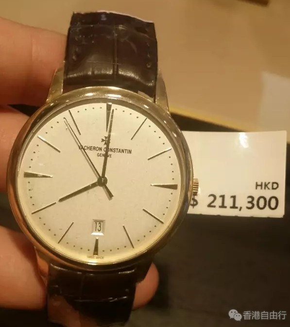 香港购物：实拍江诗丹顿专柜部分手表价格