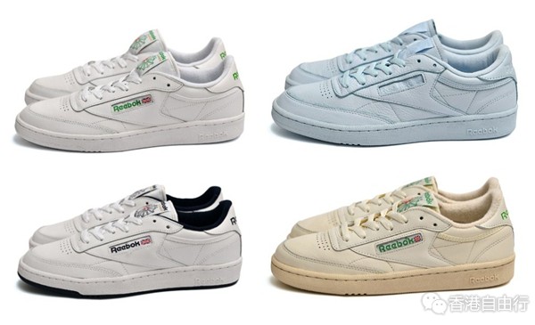 香港购物：REEBOK CLUB C 85复古网球鞋履