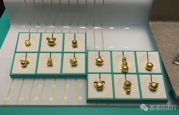 香港晒货：周末六福珠宝、周生生黄金价格实拍