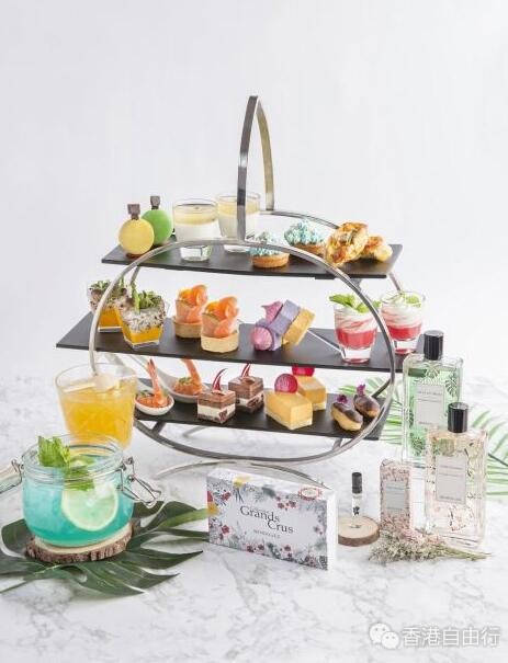 香港美食推介：隆堡丽景酒店 x Berdoues「异国风情香水下午茶」