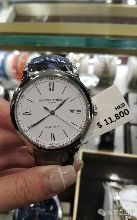 香港购物：名士手表HK专柜价格分享
