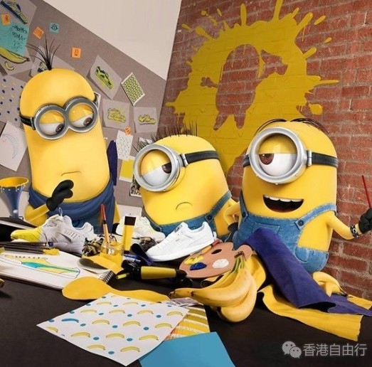 香港时尚：PUMA彪马联乘Minions小黄人推出儿童运动鞋