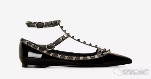 香港购物：华伦天奴VALENTINON窝钉鞋新款港币报价