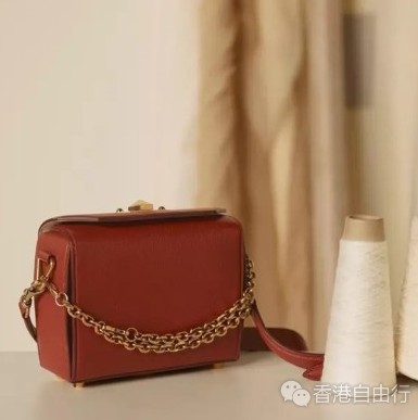 香港购物：Alexander McQueen2017秋冬新款Box Bag包袋