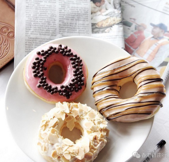 香港美食推介：爱次甜甜圈的胖友不要错过！J.CO Donuts & Coffee在旺角也有分店啦！