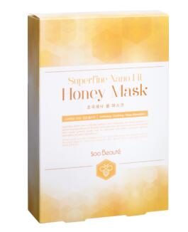 香港购物：韩国Soo Beauté蜂蜜滋润纳米面膜