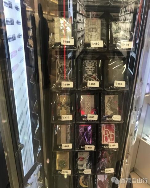 香港晒货：Zippo男士打火机 HK实拍价格