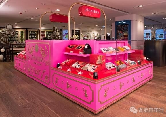 香港化妆品：全球独家！SHISEIDO X LANE CRAWFORD节日限量SHISEIDO PARLOUR