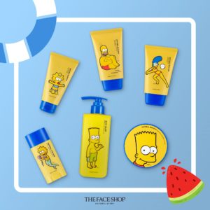 香港时尚：THEFACESHOP X The Simpsons 联乘系列