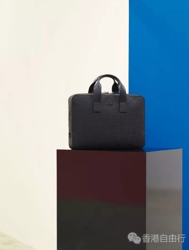 香港时尚：LACOSTE男士公文包2017秋冬新款系列