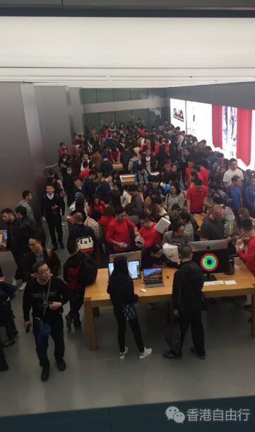 香港晒货：HK Apple Store实拍最新苹果手机价格（IPHONE8/IPHONE7/IPHONE6S）