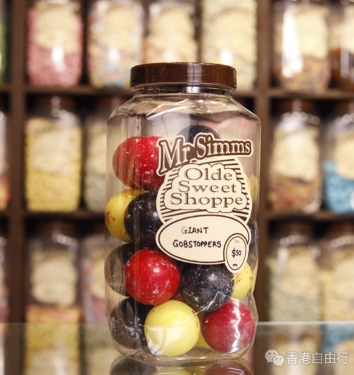 香港购物：春节年货这里有！Mr Simms Olde Sweet Shoppe上千种英式传统糖果供你选择