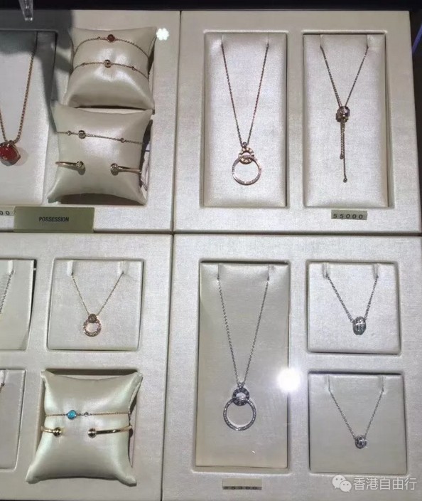 香港购物：PIAGET伯爵专柜最新首饰款式实拍（附价格）