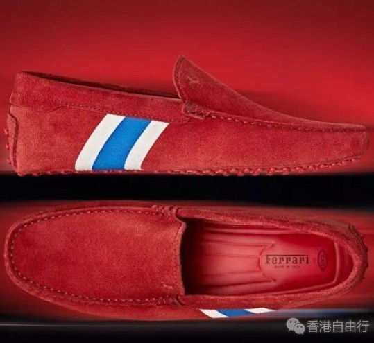 香港购物：TOD'S For Ferrari 2018全新特别款男士系列鞋履单品