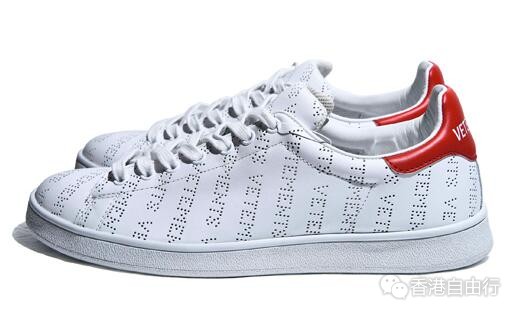 香港时尚：VETEMENTS全新PERFORATED LEATHER TRAINERS鞋款