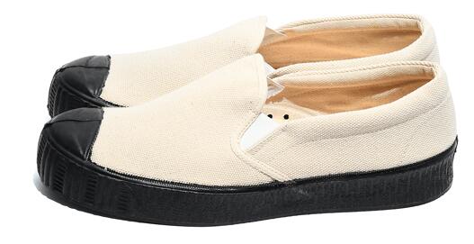 香港时尚：FERN CANVAS & SUEDE SLIP ON变种军用训练鞋款