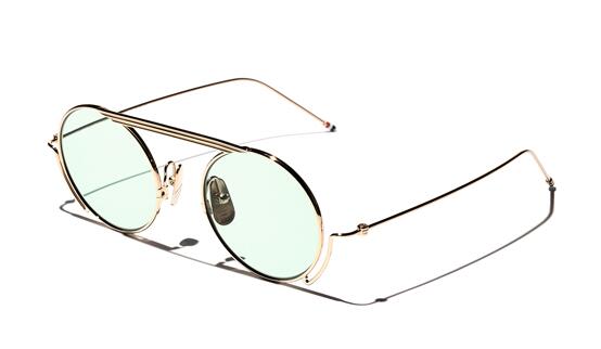 香港时尚：THOM BROWNE 2018 春夏重金属系列眼镜