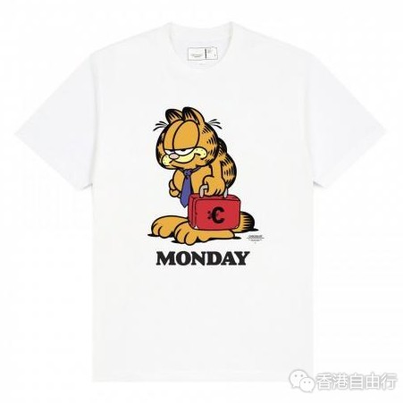 香港购物：:CHOCOOLATE推出一系列加菲猫衫