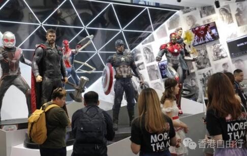 图集|漫威英雄坐镇 香港动漫节今开锣