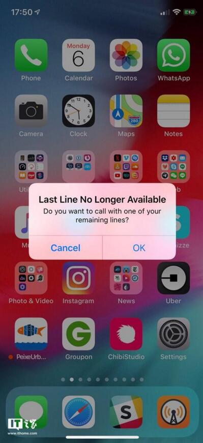 iPhone Xs双卡特性曝光：可使用另一张SIM卡通话
