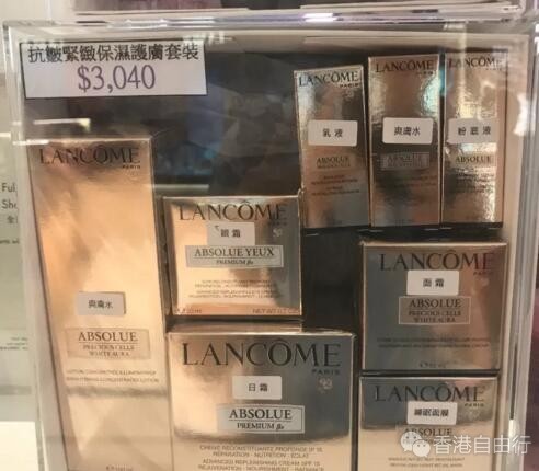 香港晒货：朗豪坊 | 兰蔻套装数量碾压各大牌！馥蕾诗套装仅售690港币！