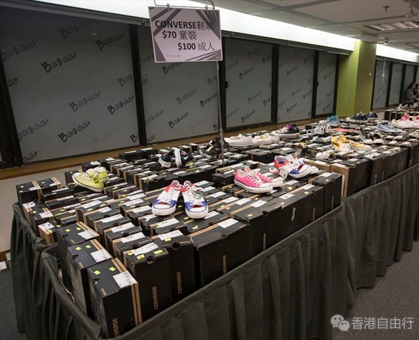 香港打折：尖沙咀波鞋及潮流品牌开仓！实拍全场Converse、New Balance、Reebok等低至$100