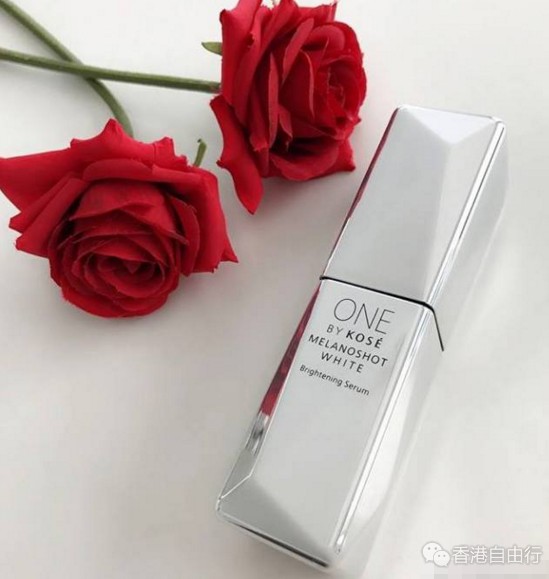 香港购物：KOSE高丝推出全新 ONE BY KOSÉ Melanoshot White麴酸亮白淡斑精华素