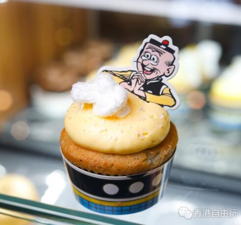 香港美食推介：Twinkle Baker Décor 老夫子系列杯子蛋糕