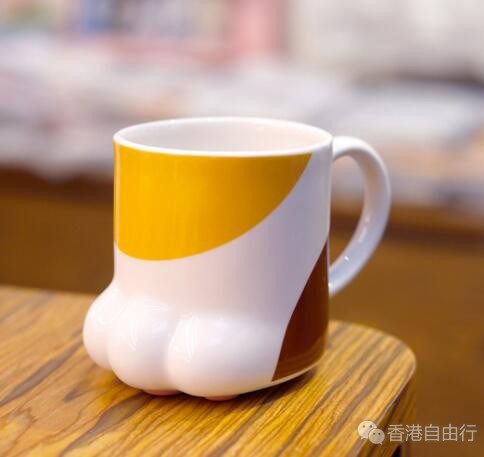 香港时尚：Giveco氹人专门店新推喵爪杯子