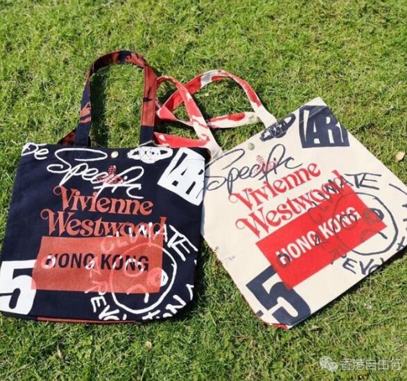 香港时尚：Vivienne Westwood「西太后」HK限量版Africa Totebag