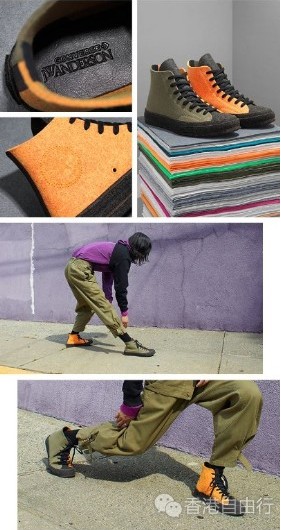 香港购物：匡威CONVERSE X JW ANDERSON2018秋冬全新联名系列鞋款