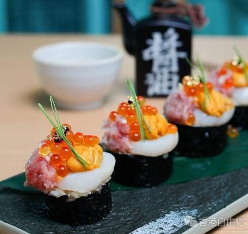 香港美食推介：丸十寿司 爽口的刺身、鲜美的温泉蛋牛肉饭