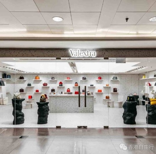 香港购物：HK海港城Valextra全新精品店店铺形象