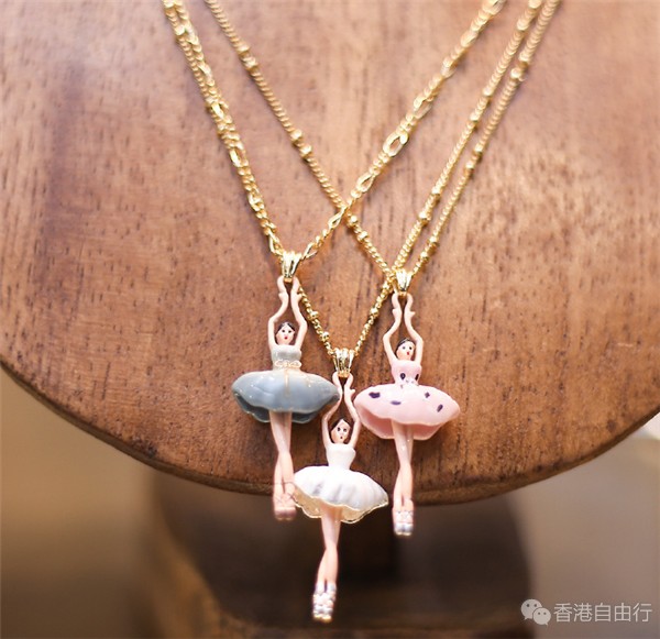 香港购物：童话般的梦幻！Les Néréides推出全新芭蕾舞系列首饰