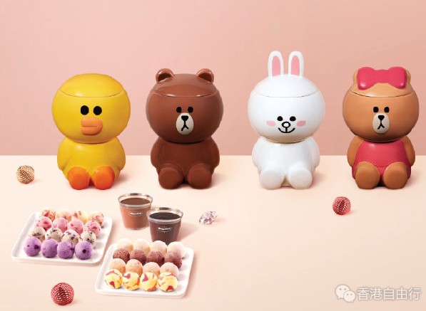 香港美食推介 ：哈根达斯Haagen-Dazs 首次和LINEFRIENDS联乘推出限量外卖冰淇淋火锅