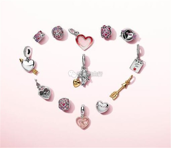 香港购物：潘多拉PANDORA 最新情人节系列饰品（附价）