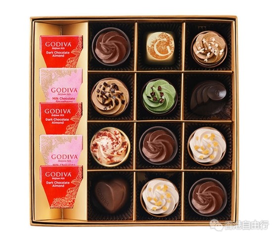 2019情人节朱古力推介！GODIVA纸杯蛋糕形巧克力系列包装超美！