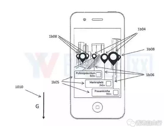 专利暗示苹果为iPhone和AR眼镜研发AR地图应用
