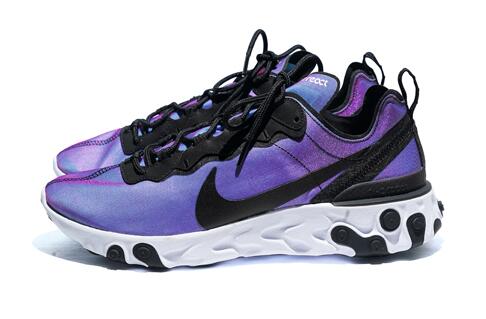 香港购物：NIKE全新推出「SUNRISE & SUNSET」的REACT ELEMENT 55球鞋系列
