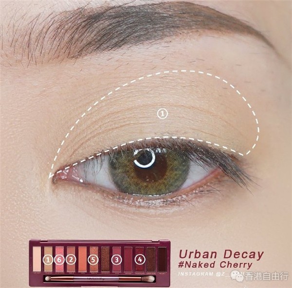 香港化妆品：Urban Decay今季最热的Naked Cherry眼影盘