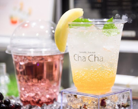 香港美食推介：sweets house Cha Cha全新饮品白桃梳打