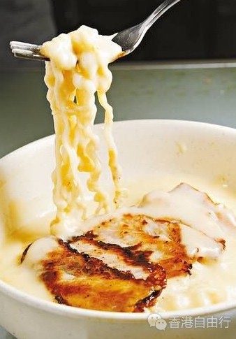 香港美食推介：新记芝士面（新记冰室）荃湾开分店