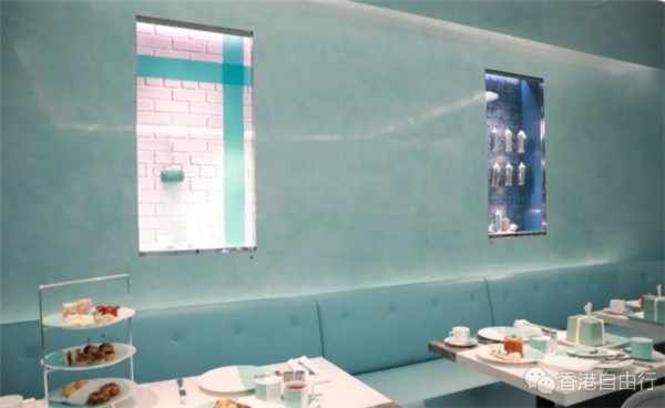 香港美食推介：亚洲首间！再添超靓打卡地！The Tiffany Blue Box Café落地HK了！