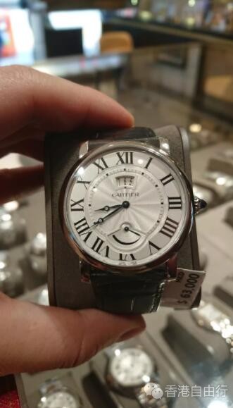 香港晒货：卡地亚手表实拍价格来一波！