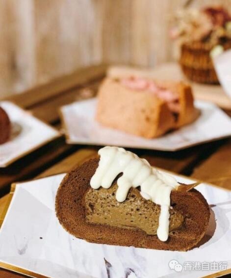 香港美食推介：JenJen Bakery芝士奶盖京都焙茶卷蛋