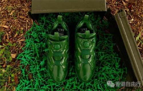 香港时尚：BAIT x Reebok《Toy Story》「绿色小兵」别注鞋款发布