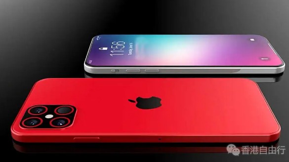 iPhone 12Pro概念图：砍刘海取消充电接口 立体边框配真全面屏