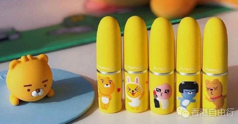 香港购物：M.A.C最新推出KAKAO FRIENDS联乘子弹唇膏系列