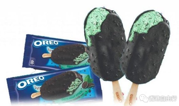 香港美食推介：推出全新口味—OREO薄荷味脆皮雪糕批